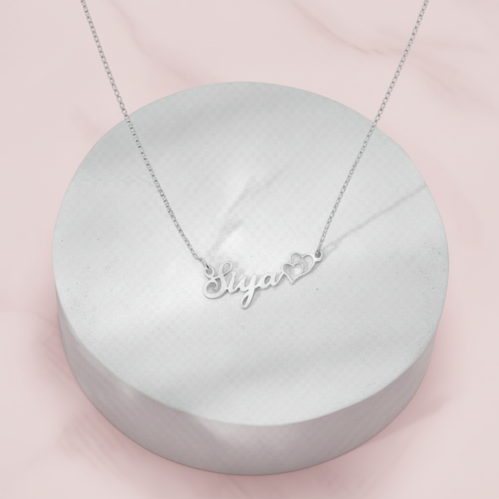 Personalised Dual Heart Necklace