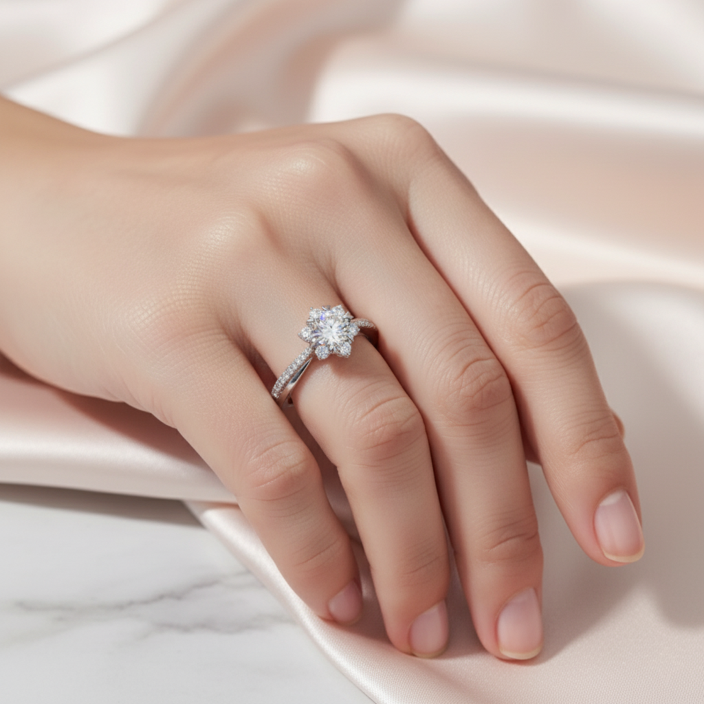 Starlight Blossom Ring